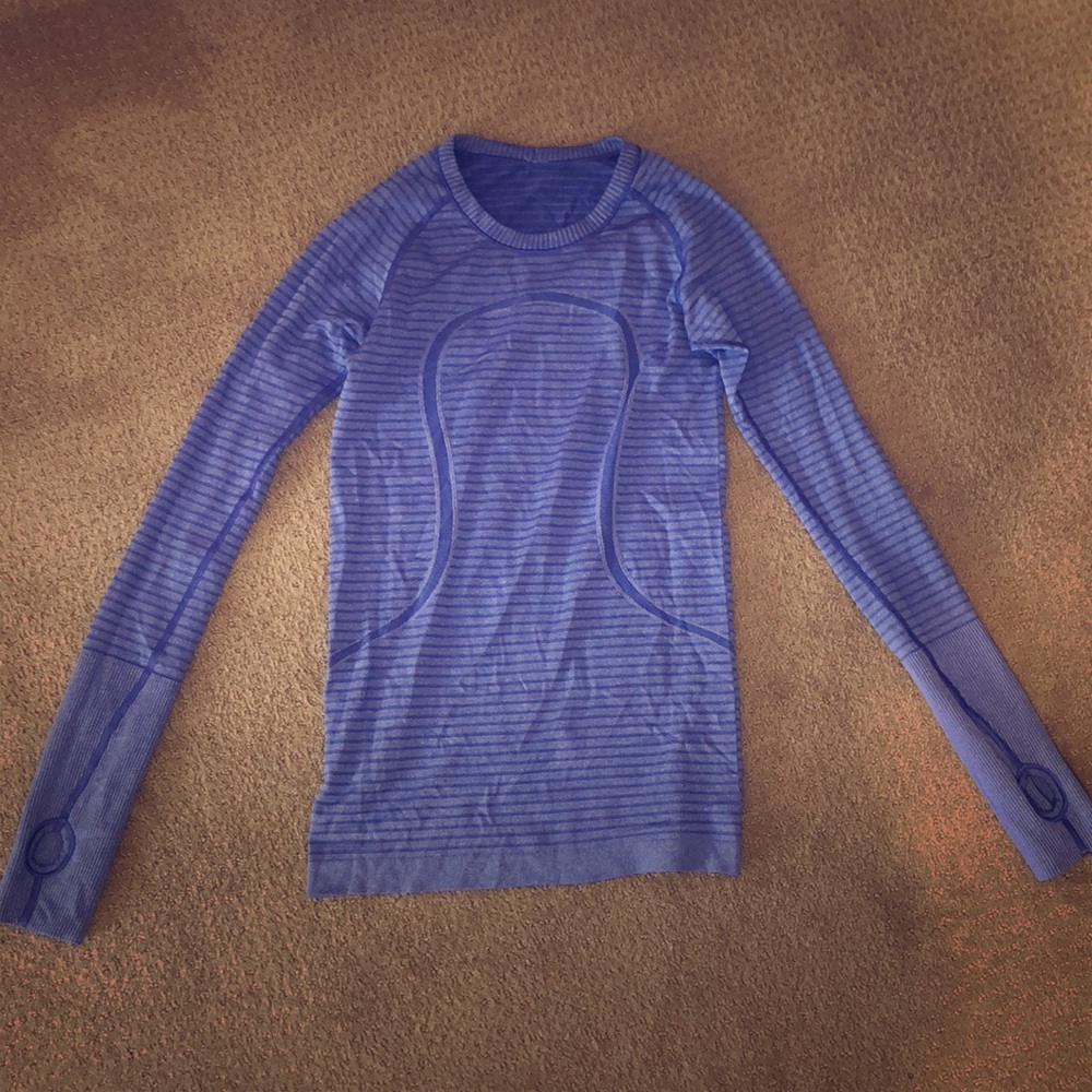 Lululemon long sleeve purple shirt